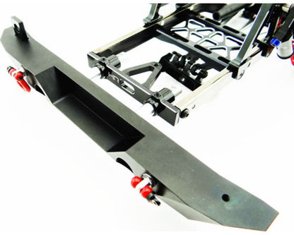 Aluminum Rear Bumper with Light Mounts Scx10