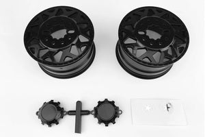 American Force H01 Contra Wheels (Black w/ Black Cap), for DL-Series F450 SD