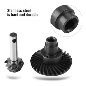 Power Hobby: Helical Spiral Pinion Gear Set, 8T/24T, for Axial SCX10 II / SCX10 III / Capra 1.9