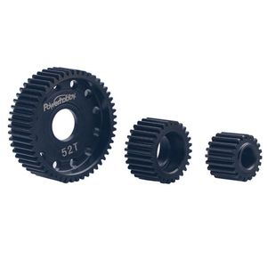 Power Hobby: Steel Locked Transmission Gear Set, for Axial Scx10 / AX10 / Wraith / SMT10, 3pcs