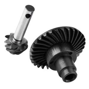 Power Hobby: Helical Spiral Pinion Gear Set, 8T/27T, for Axial SCX10 II / SCX10 III / Capra 1.9