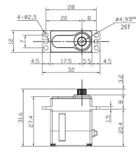 179 SMART Micro Servo Winch