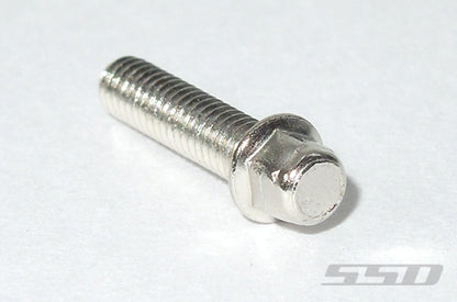 SSD RC M2.5 X 10MM SCALE WHEEL BOLTS (Silver) (30)