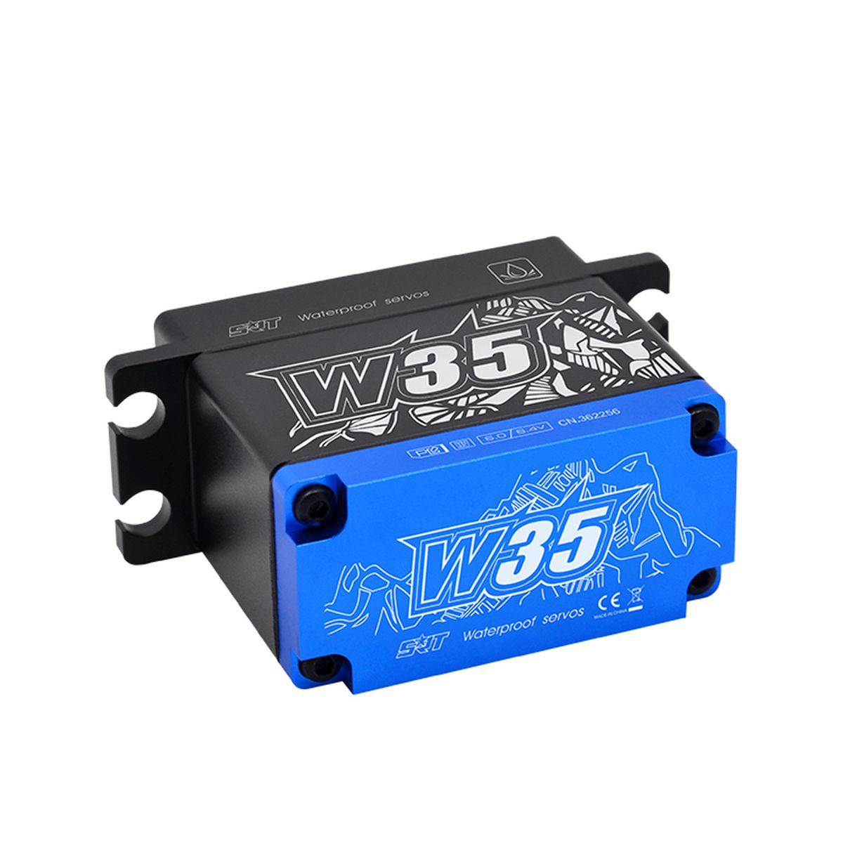 Standard HV Coreless Waterproof Servo, .10sec / 486.1oz @ 8.4V SRT