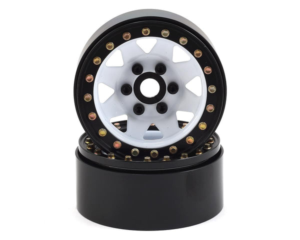 SSD RC 1.9"" Steel 8 Spoke Beadlock Wheels (2)