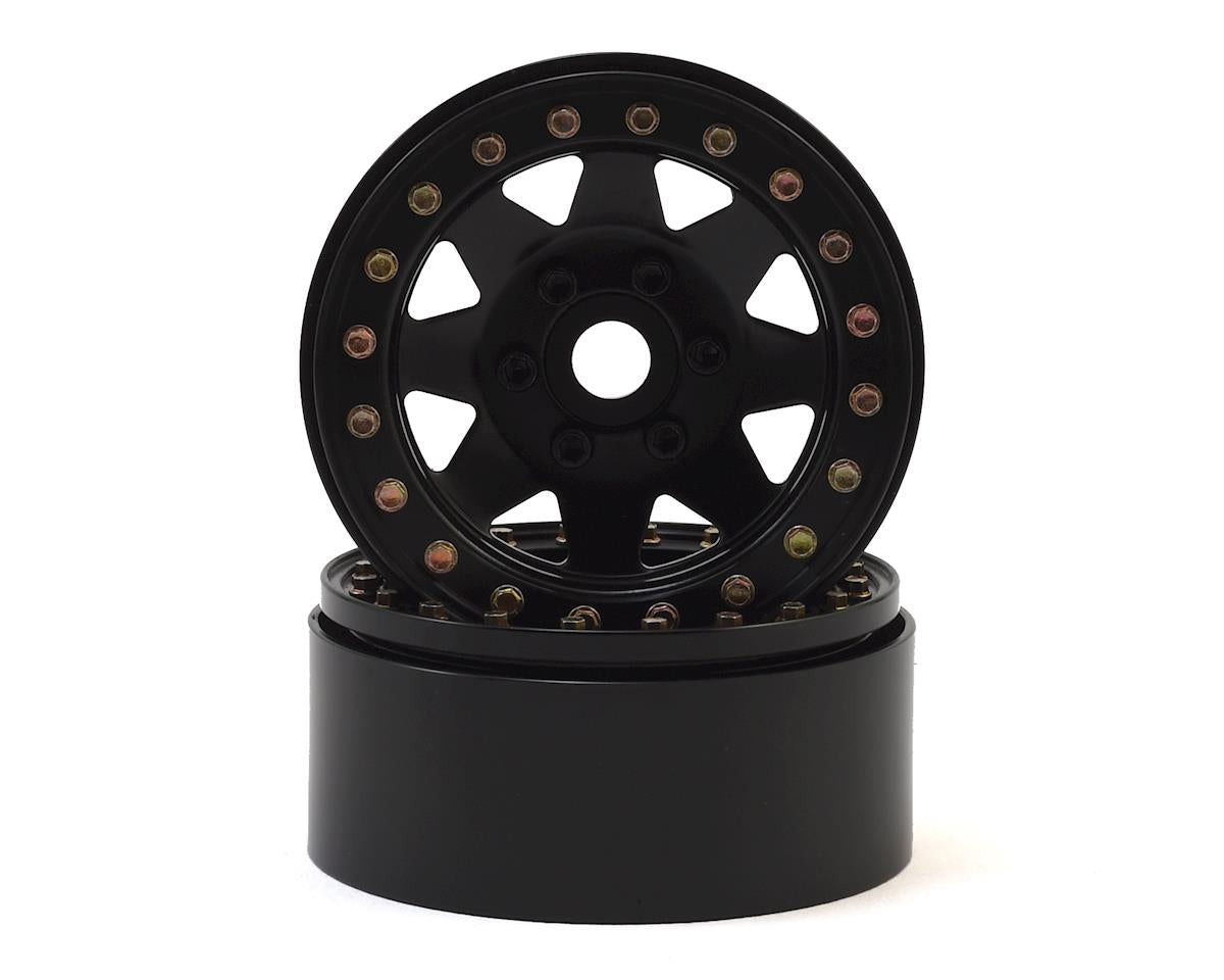 SSD RC 1.9"" Steel 8 Spoke Beadlock Wheels (2)