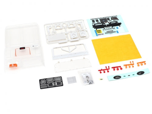 Defender D90 2-Door 1/10 Hard Body Kit with interior - non opening doors