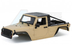 WRANGLER PICKUP HARD BODY FOR 1/10 CRAWLER 313MM MATTE BLACK