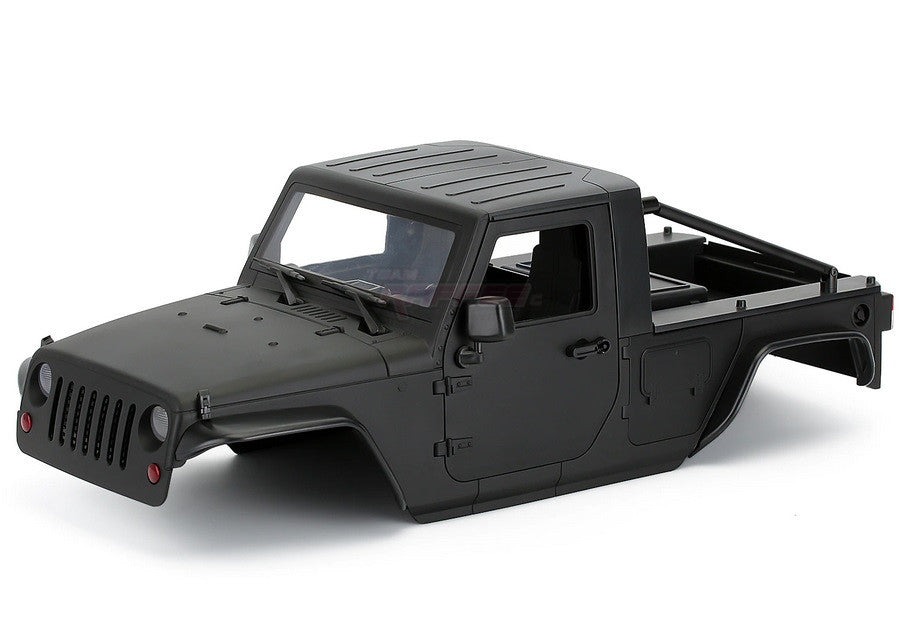 WRANGLER PICKUP HARD BODY FOR 1/10 CRAWLER 313MM MATTE BLACK