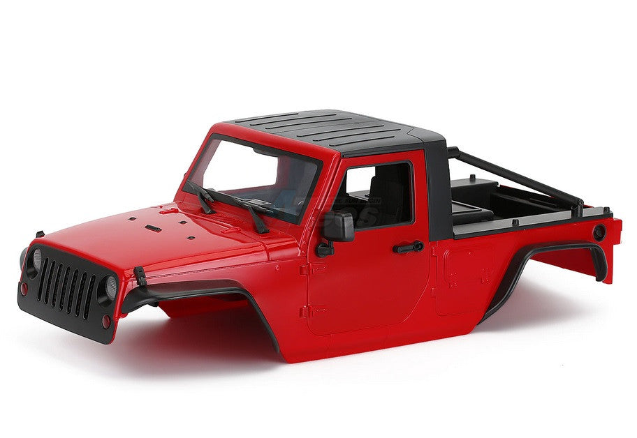 WRANGLER PICKUP HARD BODY FOR 1/10 CRAWLER 313MM MATTE BLACK