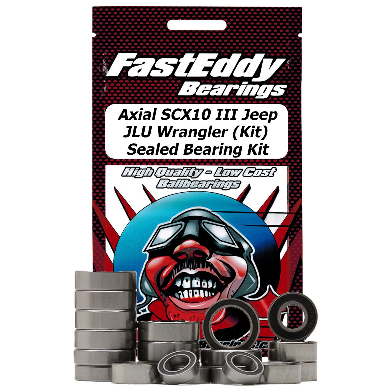Axial SCX10 III Jeep JLU Wrangler (Kit) Sealed Bearing Kit