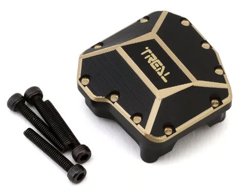 Treal Hobby Axial SCX10 III Brass Differential Cover (51g) (Portal Axle) Axial Racing