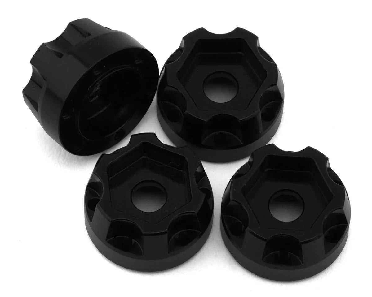 Treal Hobby Type D 1.0" Concave 6-Spoke Beadlock Wheels (Black) (4) Treal