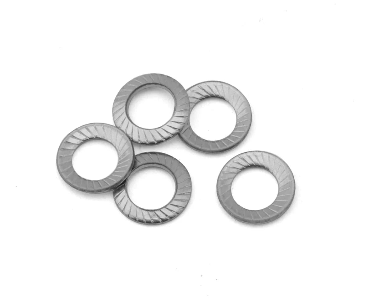 Treal Hobby Type D 1.0" Concave 6-Spoke Beadlock Wheels (Black) (4) Treal