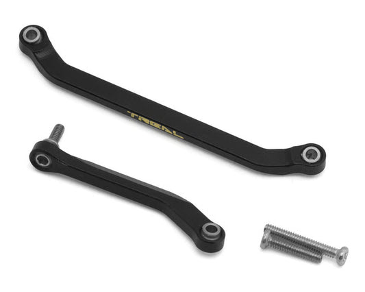 Treal Hobby Axial SCX30 Brass Steering Links Set (Black) Treal