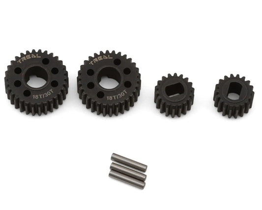Treal Hobby Vanquish VRD/VS4-10 Harden Steel Portal Gears Set (18T/30T) (Standard) Treal