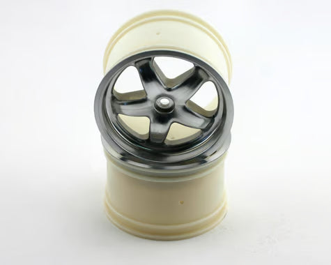 Traxxas Maxx Monster Truck Rims (2) (Satin Chrome)