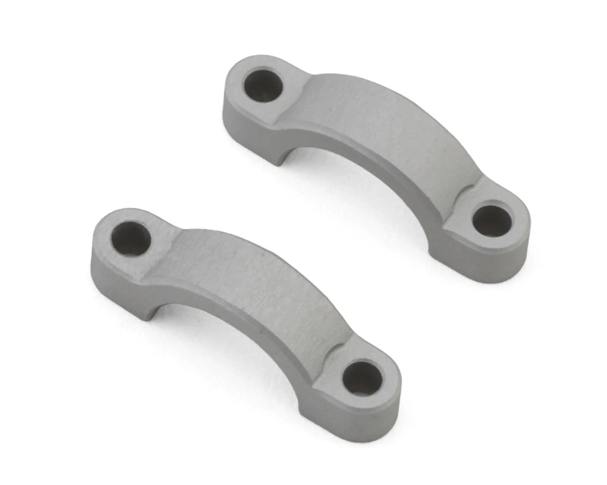 Vanquish Products H10 Optic Aluminum Hydro Ram Steering Clamps (Silver) (2)
