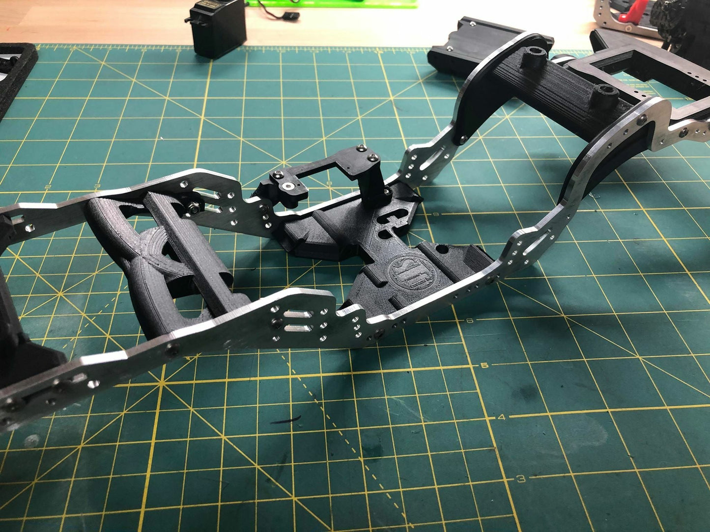 V1W M2: Builders Chassis - Black Anodized