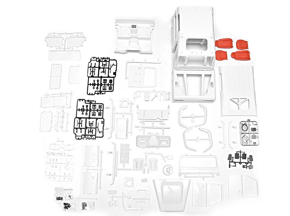 Team Raffee Co. Defender D90 2-Door 1/10 Hard Body Kit