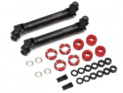 Boom Racing BADASS™ HD Steel Center Drive Shaft Set for Boom Racing D90/D110 Chassis Front & Rear (2) [Recon G6 Certified] for Team Raffee Co. TRC-D110