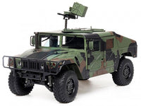 1/10 4WD 2.4G 16CH Military Green Camouflage Humvee Crawler ARTR