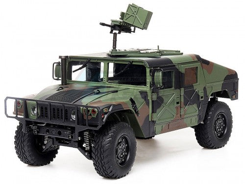 1/10 4WD 2.4G 16CH Military Green Camouflage Humvee Crawler ARTR