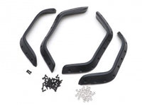Team Raffee Co. Front & Rear Fender Flares for Comanche 1/10 Pickup Truck Hard Plastic Body