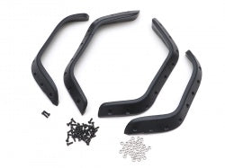 Team Raffee Co. Front & Rear Fender Flares for Comanche 1/10 Pickup Truck Hard Plastic Body