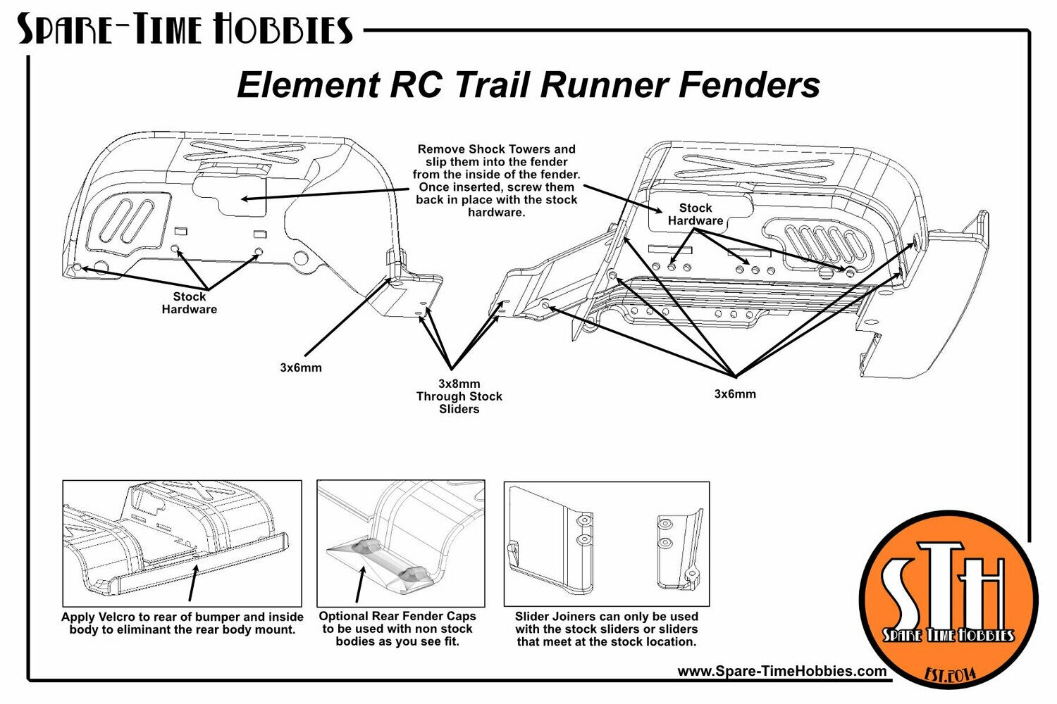 Element Trailrunner: Fender Set