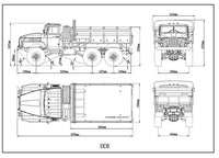 Cross RC UC6 1/10 6x4 Scale Truck Crawler Kit