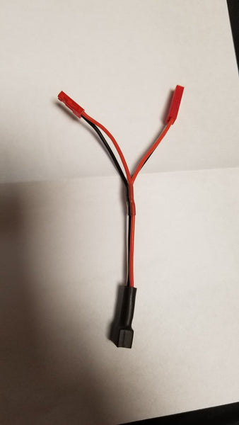 2s lipo no-solder Dragon and servo connector - male & female jst