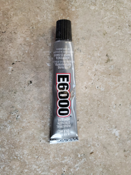 E6000 Industrial Adhesive - Clear - mini tube .18 fl oz