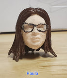 Female Driver Figure Head Only
