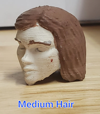 Female Driver Figure Head Only