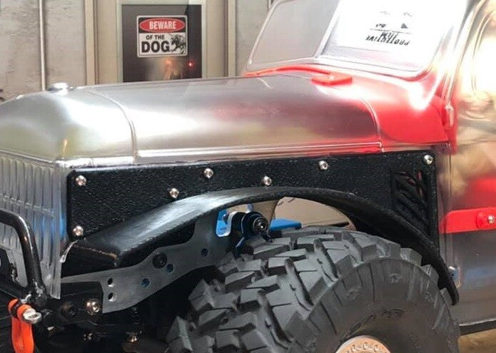 Power Wagon Front Armor Fenders 3d printed