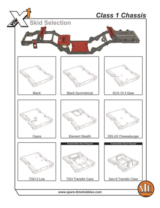 V1W X1: Skid Selector