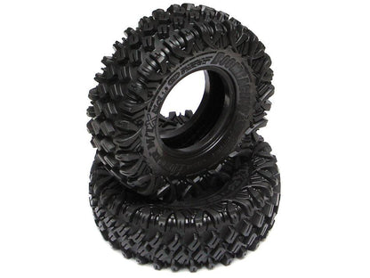 Boom Racing HUSTLER M/T Xtreme 1.9 MC2 Rock Crawling Tires 4.75x1.75 SNAIL SLIME™ Compound W/ 2-Stage Foams (Ultra Soft) 2pcs