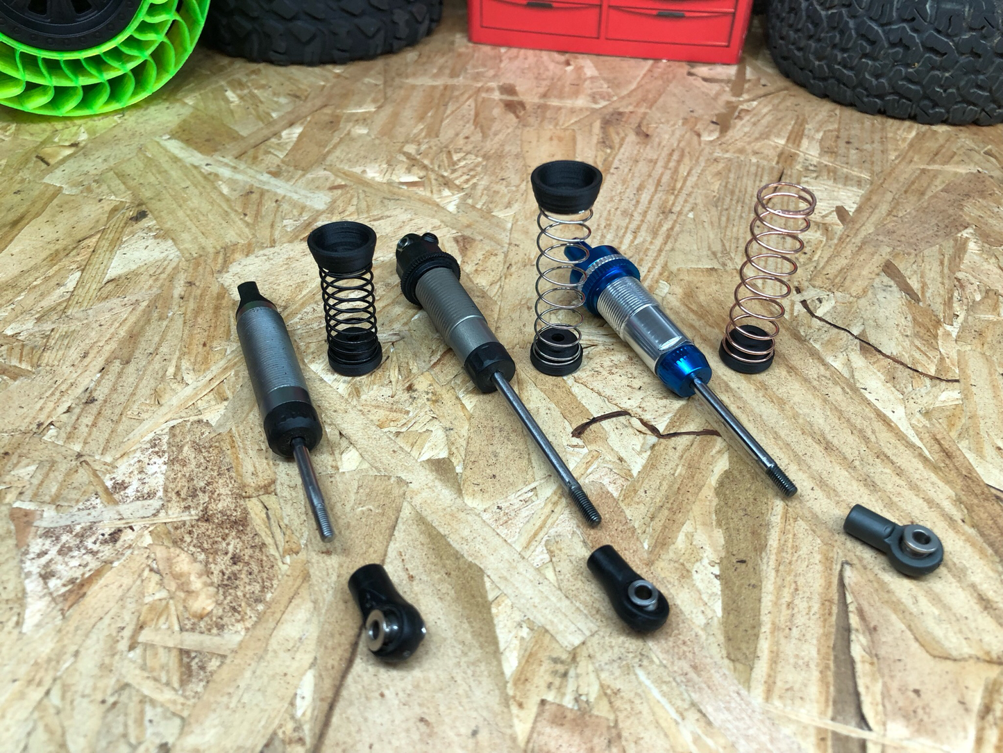 Shock Tuning: Mini-T Spring Cups for Crawler Shocks