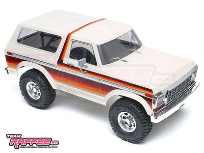 Team Raffee Co. 1/10 Bronco XLT Gen 2 Hard Body 313MM (12.3") w/ Roof Rack