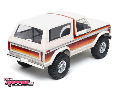 Team Raffee Co. 1/10 Bronco XLT Gen 2 Hard Body 313MM (12.3") w/ Roof Rack