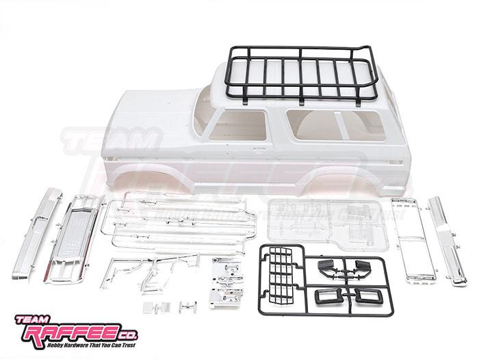 Team Raffee Co. 1/10 Bronco XLT Gen 2 Hard Body 313MM (12.3") w/ Roof Rack