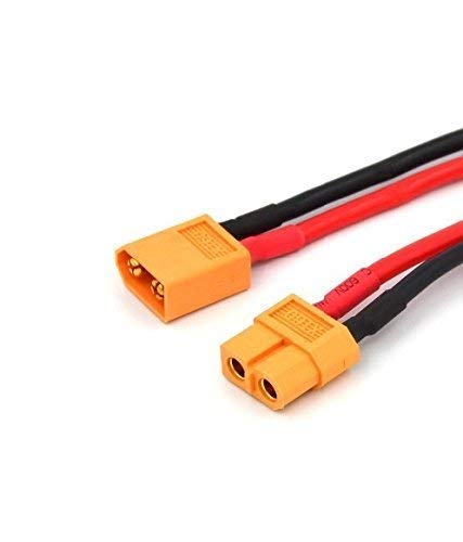 Pair XT60 XT-60 Male Female Bullet Connectors Power Plugs with Heat Shrink for RC Lipo Battery