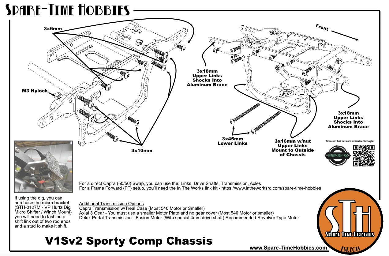 V1S v2: Sporty Comp Chassis