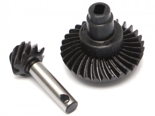 Heavy Duty Keyed Bevel Helical Gear 30/8T + Differential Locker Spool Set For AR44 Axle [RECON G6 The Fix Certified]