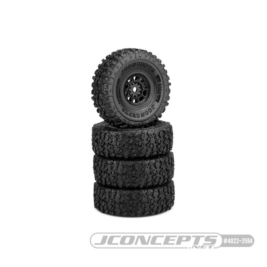 JConcepts: LANDMINES - PRE-MOUNTED HAZARD WHEEL - SCX24 (set of 4)