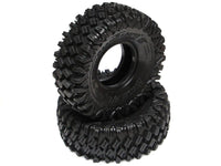 Boom Racing HUSTLER M/T Xtreme 1.9 MC1 Rock Crawling Tires 4.19x1.46 SNAIL SLIME™ Compound W/ 2-Stage Foams (Super Soft) [Recon G6 Certified] 2pcs