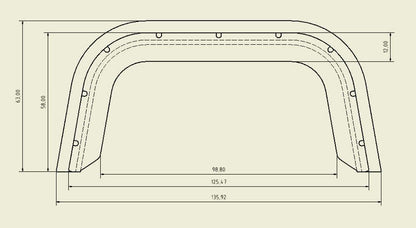 CHEVY FENDER Flares (set of 4)