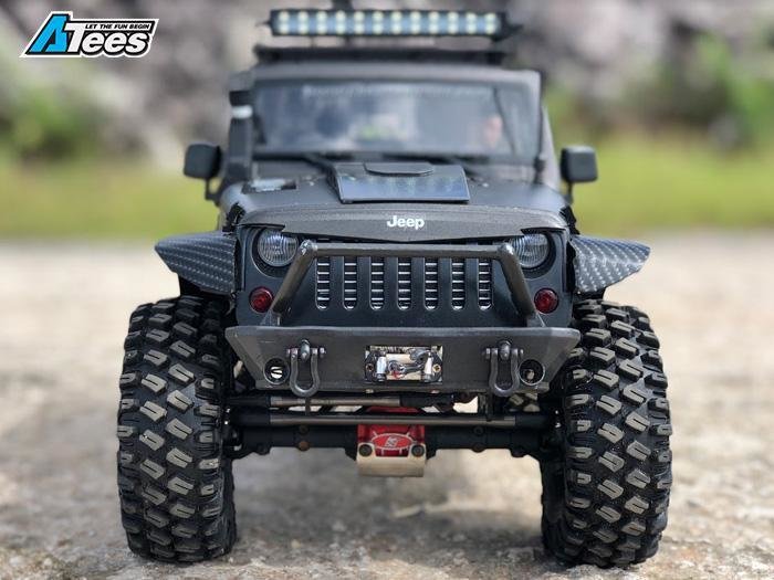 Team Raffee Co. 5 Door Jeep Rubicon Hard Body for 1/10 Crawler 313mm Kit Version