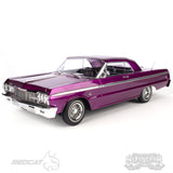 Redcat SixtyFour RC Car - 1:10 1964 Chevrolet Impala Hopping Lowrider - SixtyFour Purple Kandy & Chrome Edition